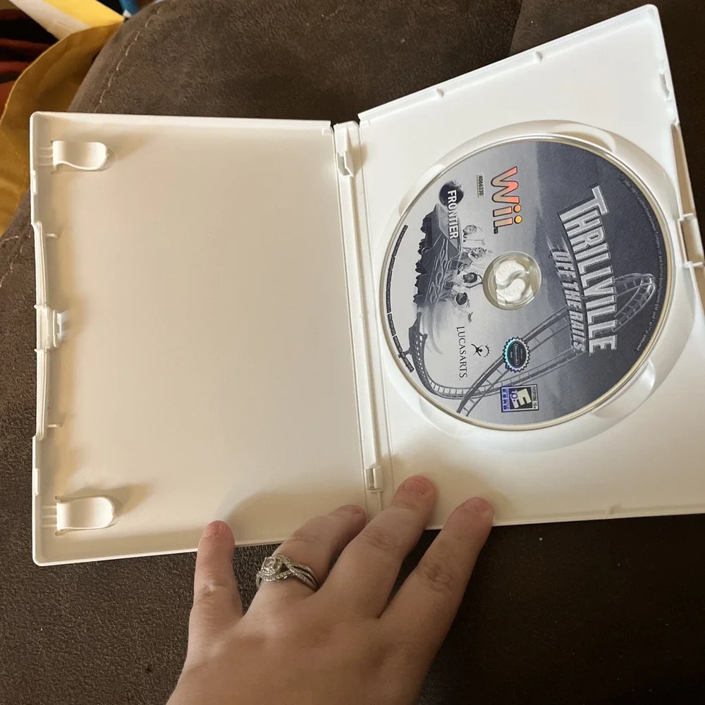 Wii Thrillville Off The Rails NO Manual